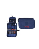 Travel Toiletry Pouch Blue color